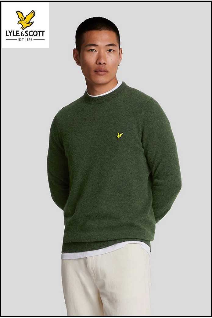 JERSEY VERDE OSCURO LYLE & SCOTT