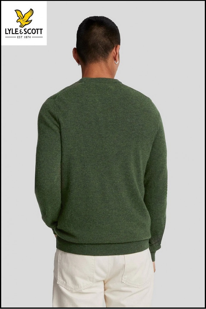 JERSEY VERDE OSCURO LYLE & SCOTT