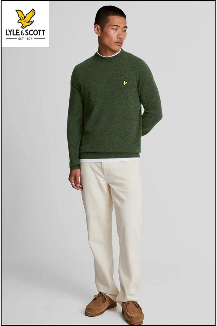 JERSEY VERDE OSCURO LYLE & SCOTT