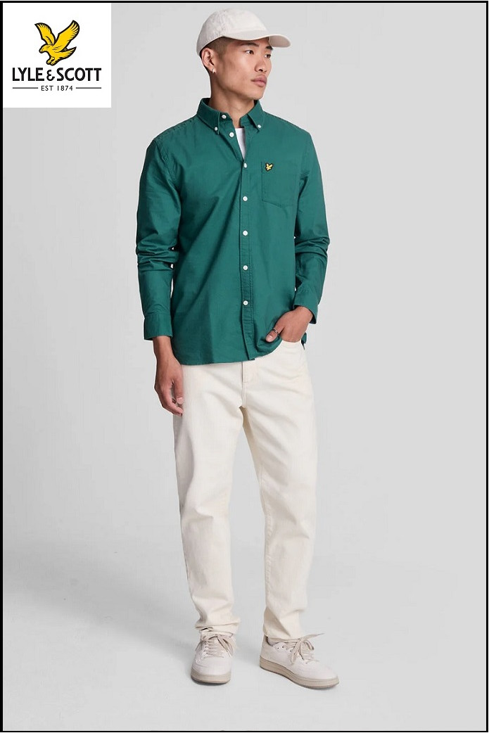 CAMISA VERDE LYLE & SCOTT