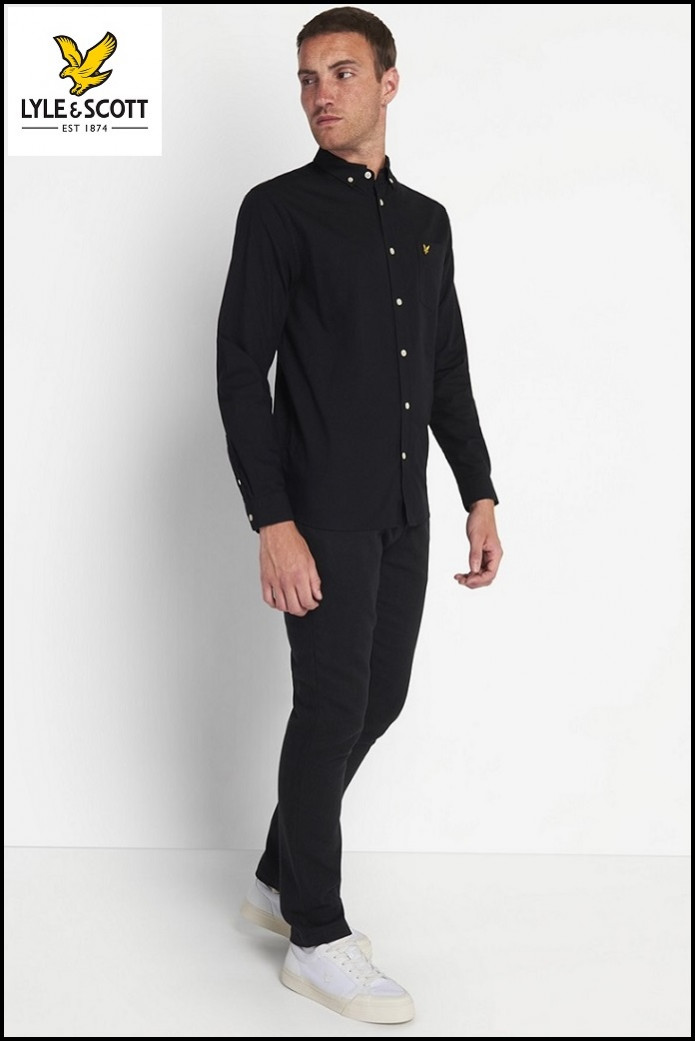 CAMISA NEGRA LYLE & SCOTT