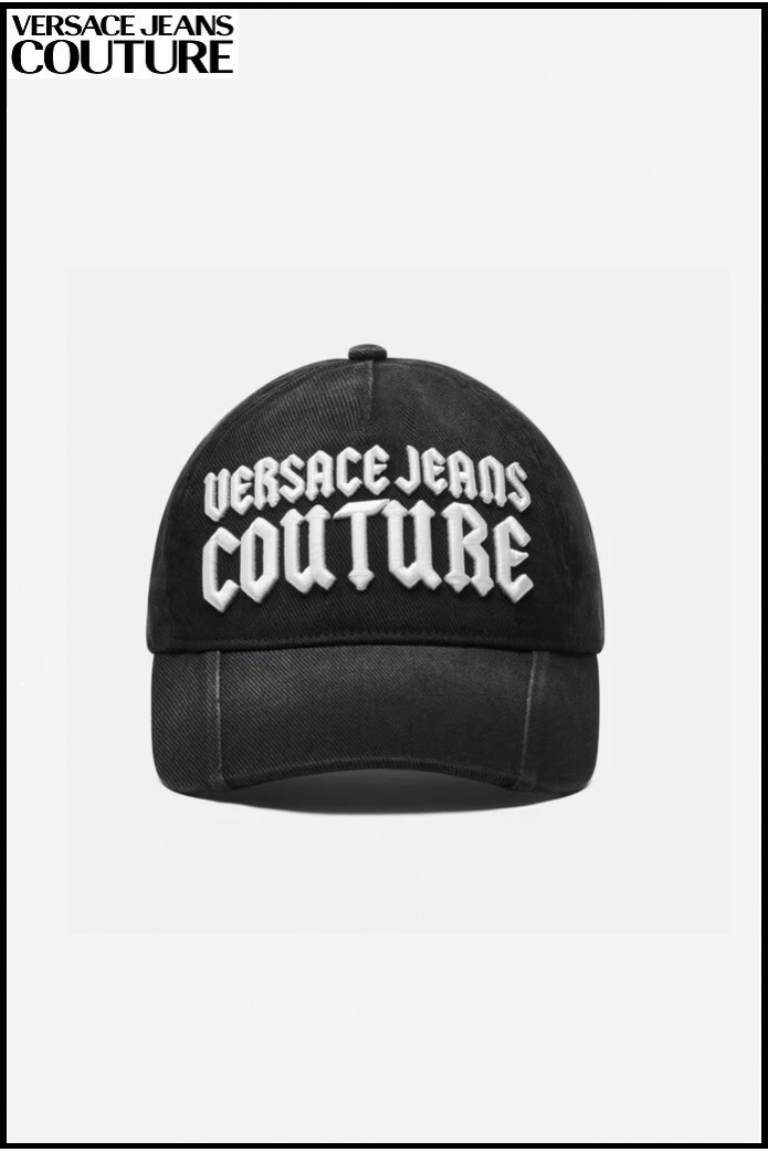 GORRA BÉISBOL LOGOTIPO GÓTICO VERSACE JEANS COUTURE