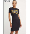 VESTIDO CAMISERO CON LOGOTIPO VERSACE JEANS COUTURE