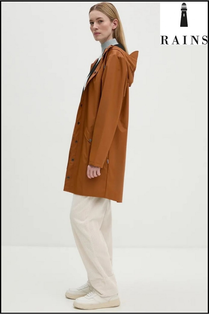 CHAQUETA-IMPERMEABLE UNISEX LARGA RUST RAINS