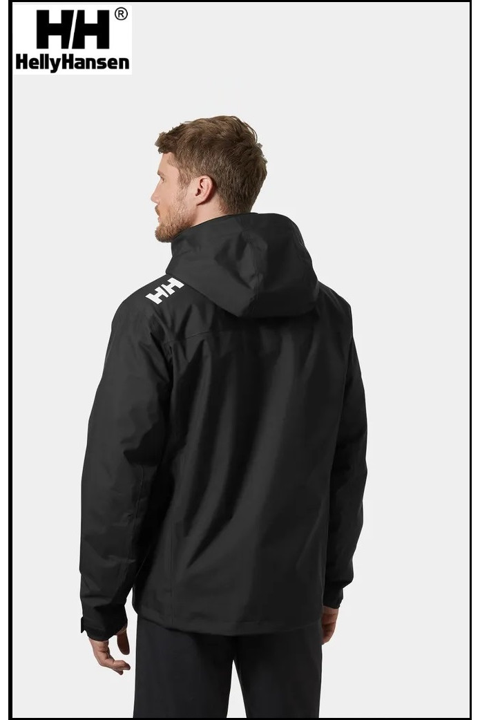 CREW HOODED MIDLAYER 2.0 NEGRA JACKET HELLY HANSEN