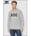 SUDADERA HH LOGO GREY HELLY HANSEN