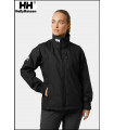 CHAQUETA W CREW MIDLAYER 2.0 BLACK HELLY HANSEN