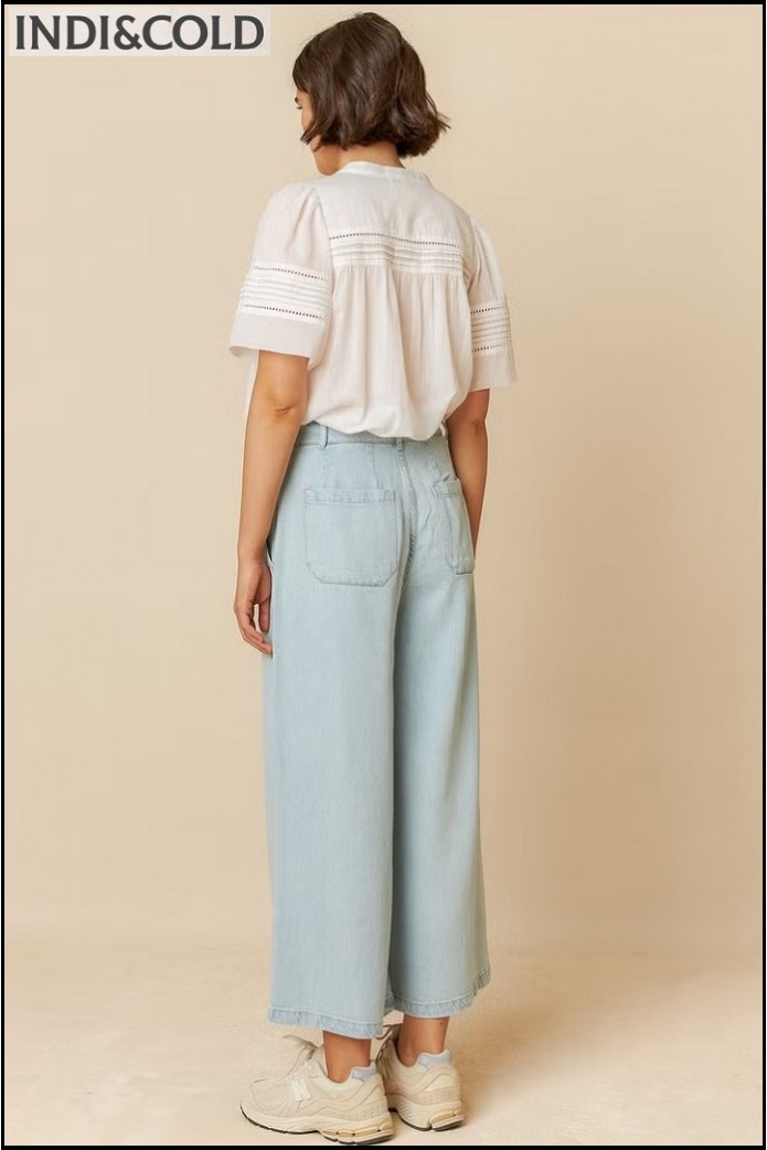 PANTALÓN EFECTO DENIM INDI&COLD