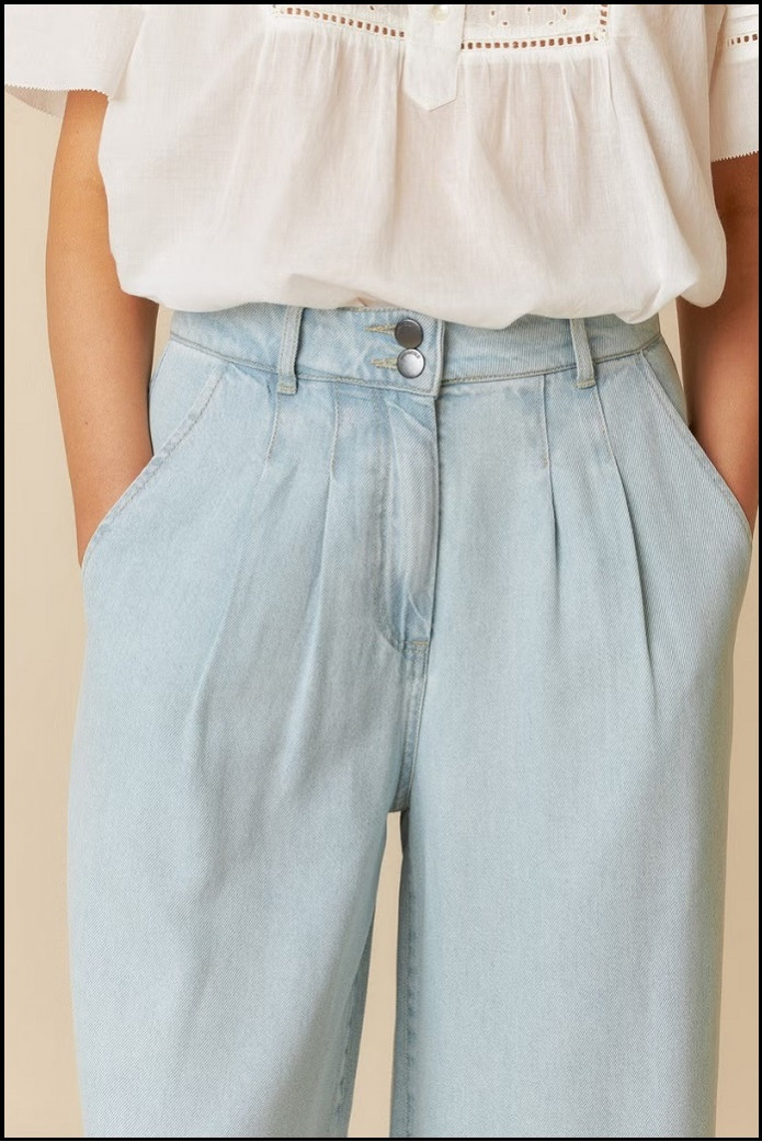 PANTALÓN EFECTO DENIM INDI&COLD