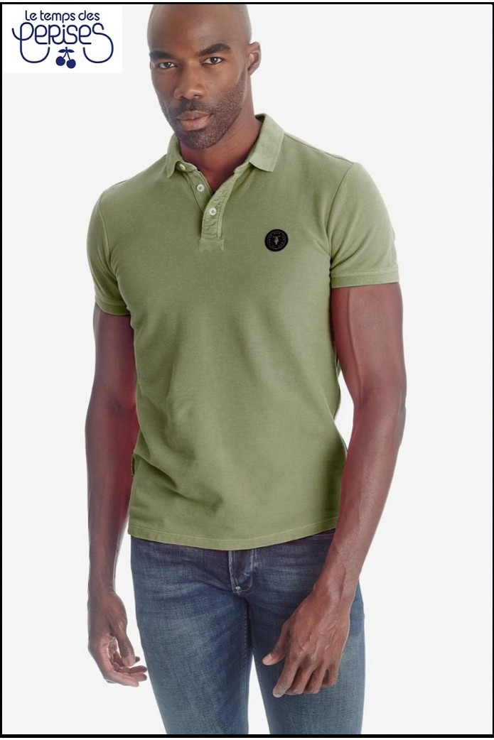 POLO PIQUÉ CAQUI LE TEMPS DES CERISES