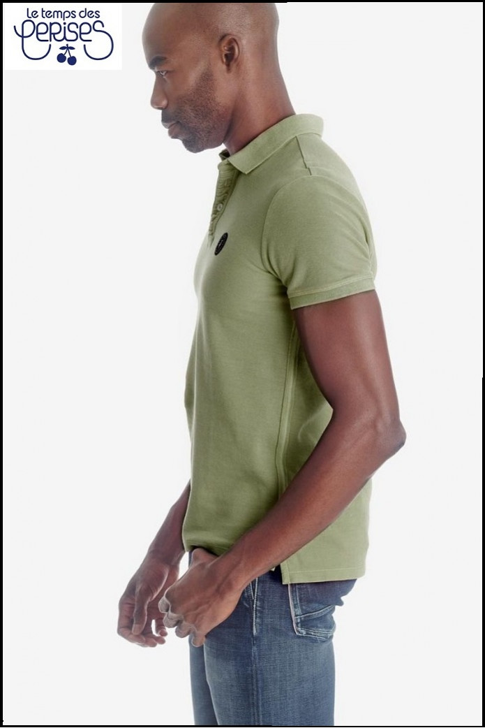 POLO PIQUÉ CAQUI LE TEMPS DES CERISES