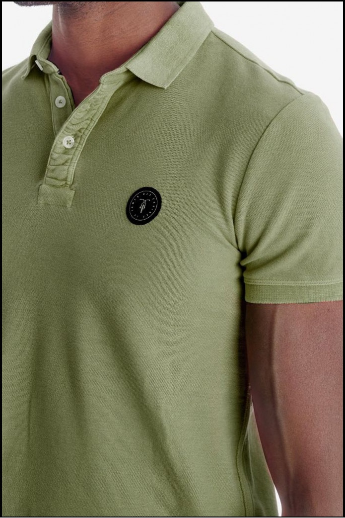POLO PIQUÉ CAQUI LE TEMPS DES CERISES