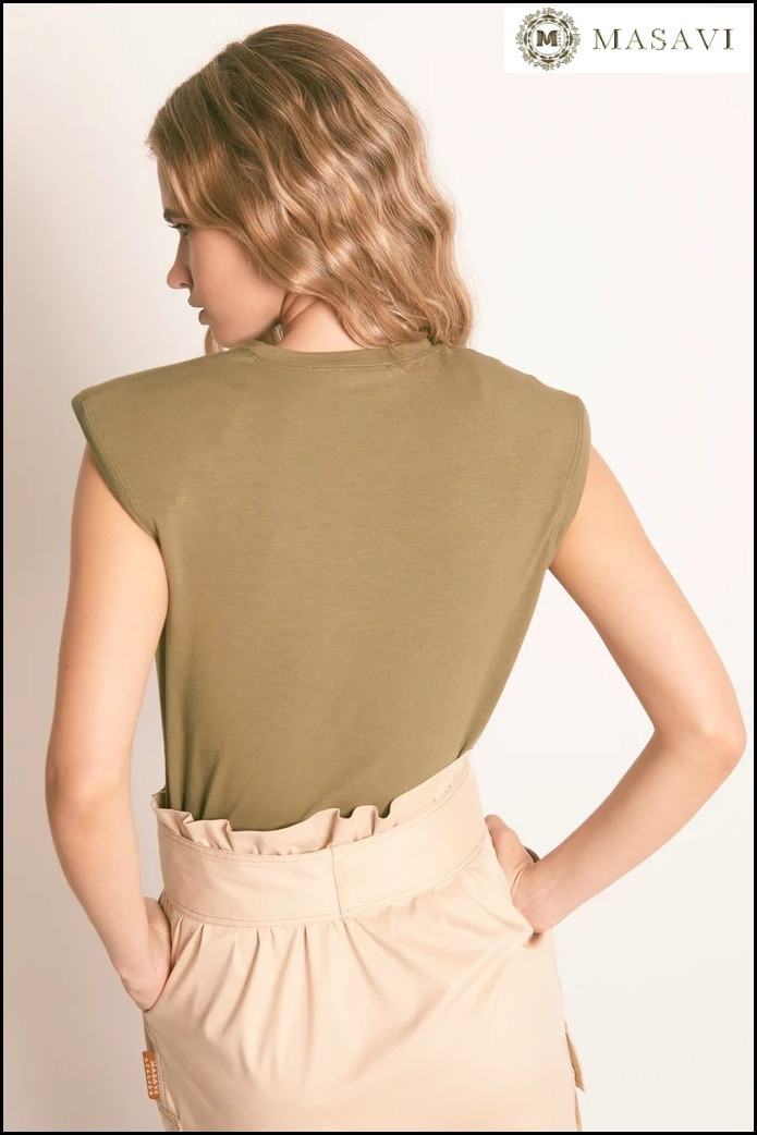 CAMISETA NUDO KHAKI MASAVI