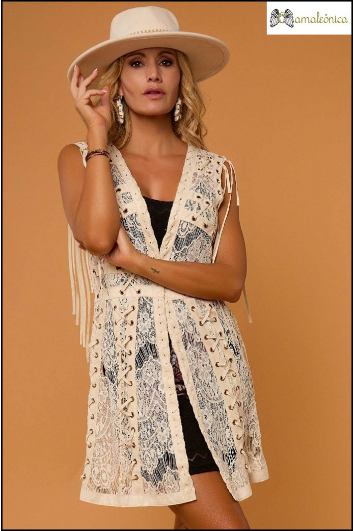 CHALECO DIARRA CAMALEÓNICA BY CAPRICHE