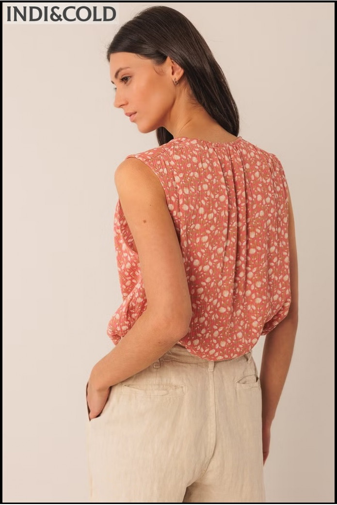 CAMISA CREPE DE VISCOSA INDI&COLD