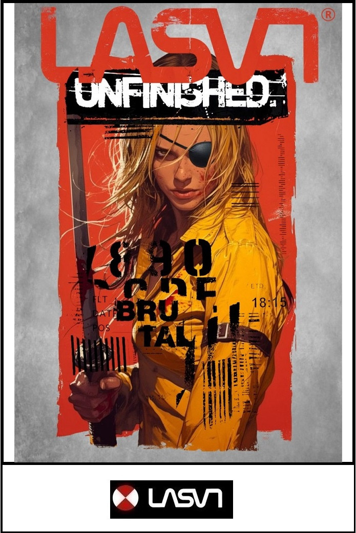 CAMISETA DE MUJER UNFINISHED NEGRA LA SAL