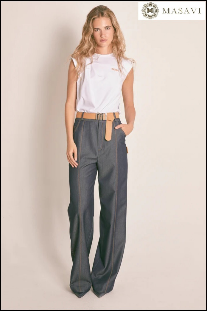 CINTURÓN CAMEL LETRA M DE MASAVI