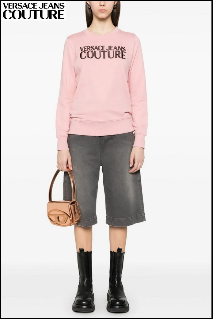 SUDADERA CON LOGOTIPO VERSACE JEANS COUTURE