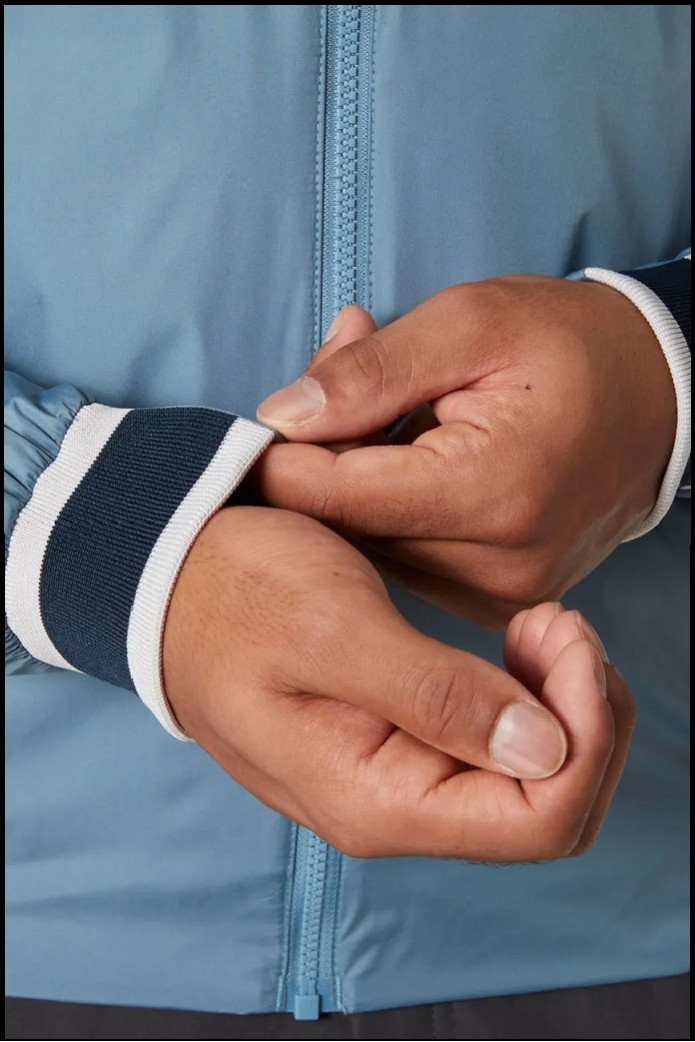 SALT WINDBREAKER JACKET AZUL LAVADO HELLY HANSEN