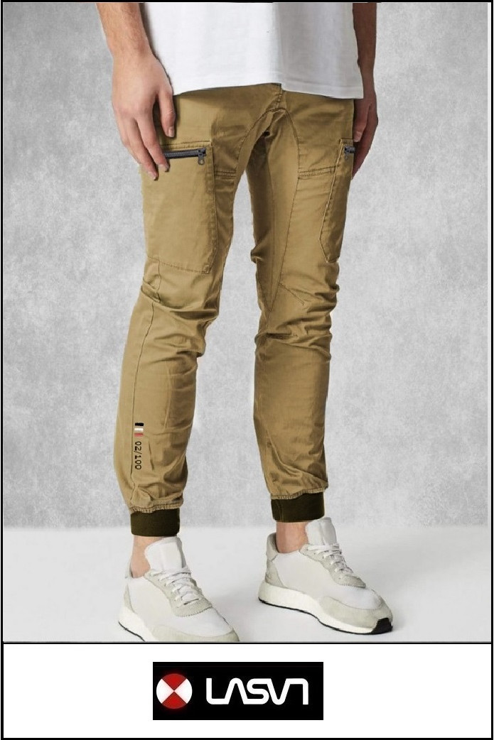PANTALÓN JOGGER LIMITED BEIGE LA SAL