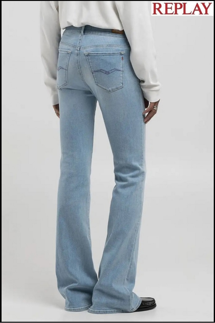 VAQUEROS BOOTCUT ACAMPANADOS NEWLUZ REPLAY