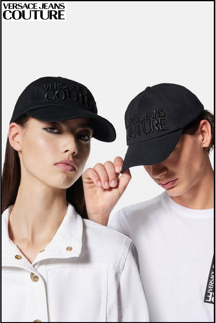 GORRA LOGOTIPO BORDADO VERSACE JEANS COUTURE