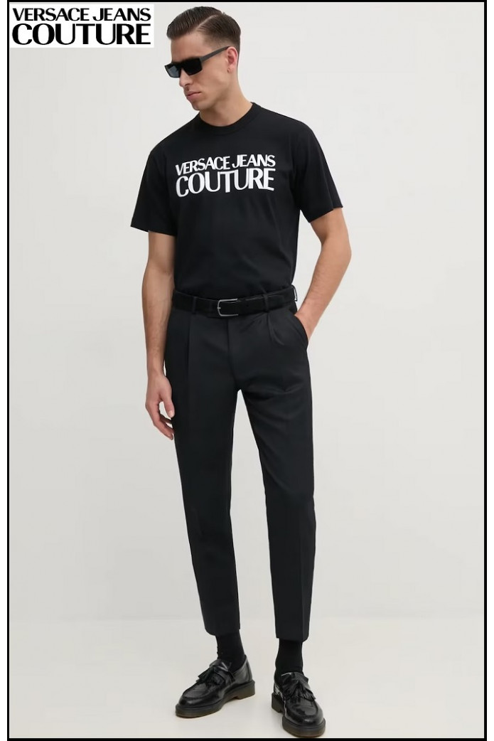 CAMISETA NEGRA VERSACE JEANS COUTURE