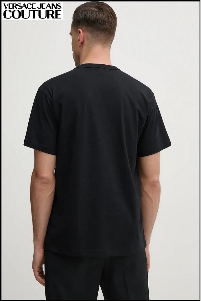 CAMISETA NEGRA VERSACE JEANS COUTURE