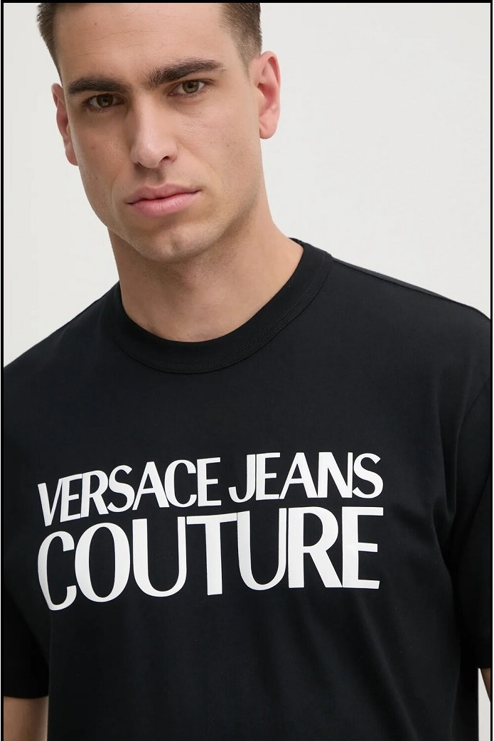 CAMISETA NEGRA VERSACE JEANS COUTURE