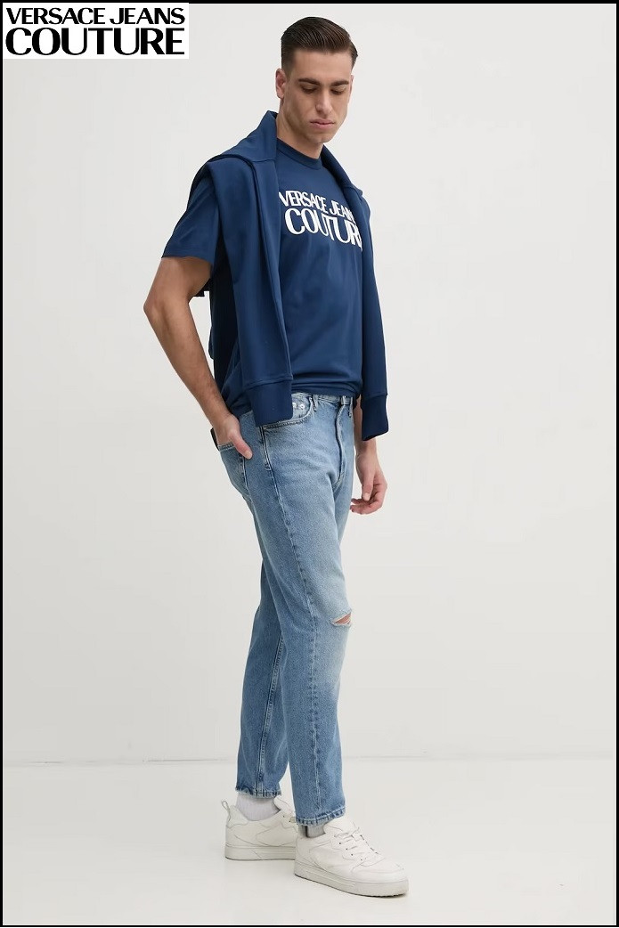 CAMISETA AZUL VERSACE JEANS COUTURE
