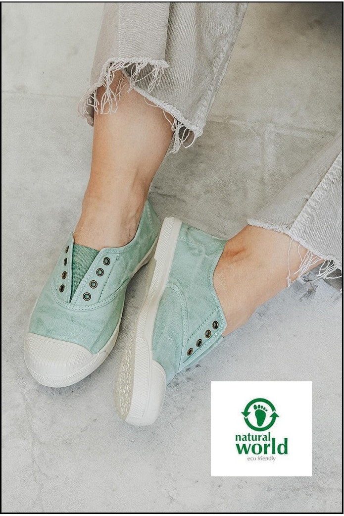 ZAPATILLAS OLD LAVANDA AQUA NATURAL WORLD