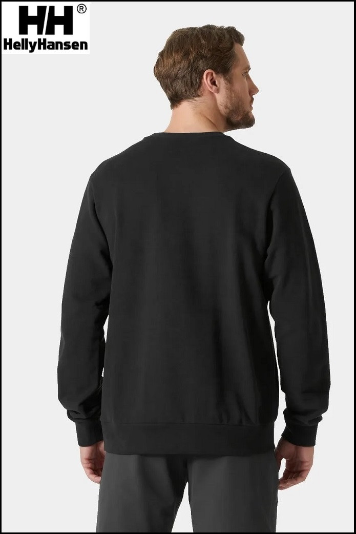 SUDADERA HH LOGO NEGRA HELLY HANSEN