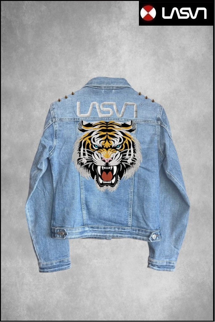 CAZADORA DENIM DE MUJER TIGER LA SAL