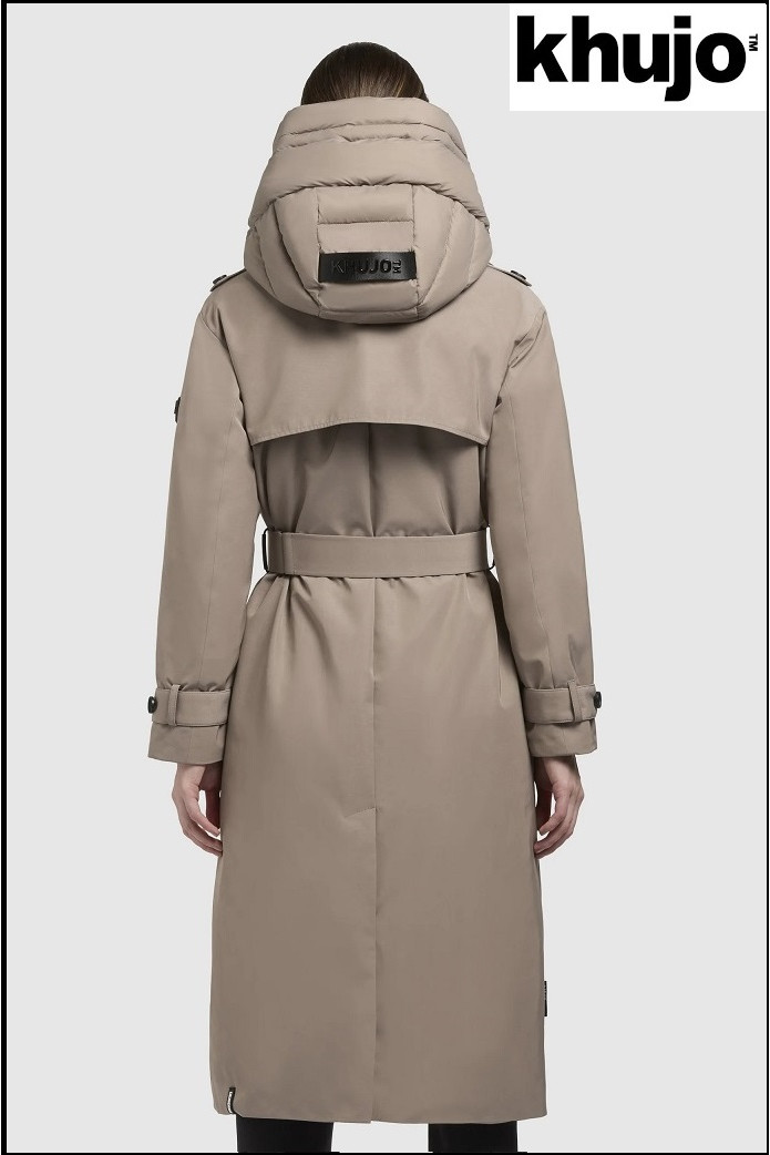 GABARDINA BEIGE KHUJO