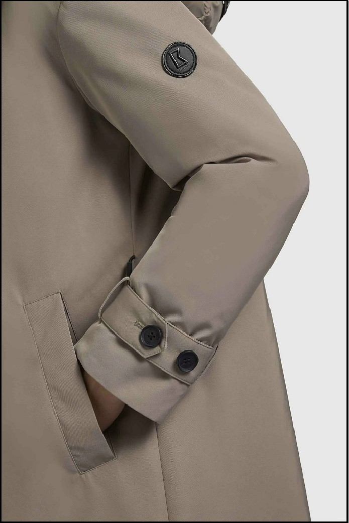 GABARDINA BEIGE KHUJO