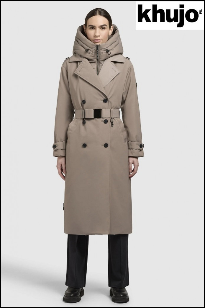 GABARDINA BEIGE KHUJO