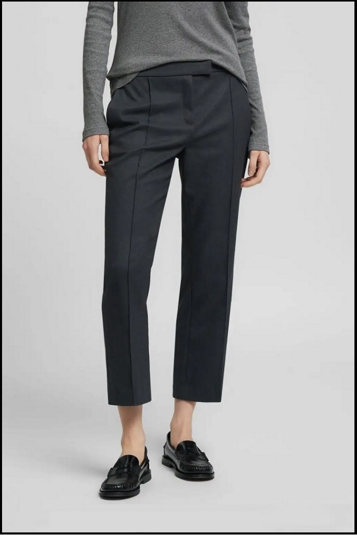 PANTALÓN GRIS CROPPED SLIM FIT REPLAY