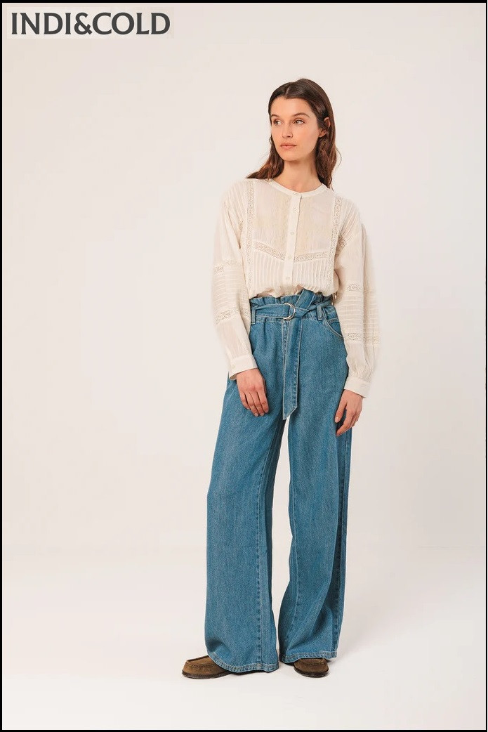 CAMISA BORDADO ÉTNICO INDI&COLD