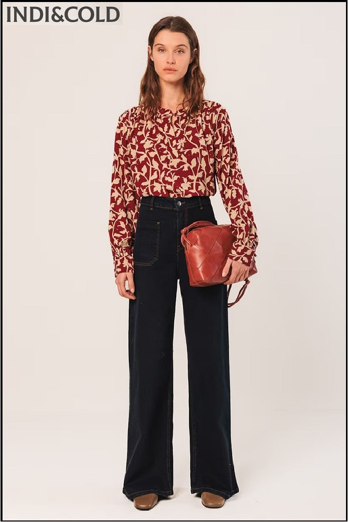 BLUSA CUELLO MAO INDI&COLD