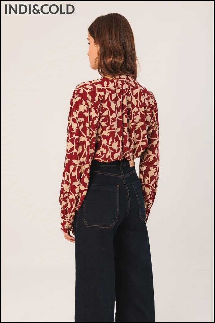 BLUSA CUELLO MAO INDI&COLD