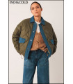 CAZADORA ACOLCHADA RETRO KHAKI INDI&COLD