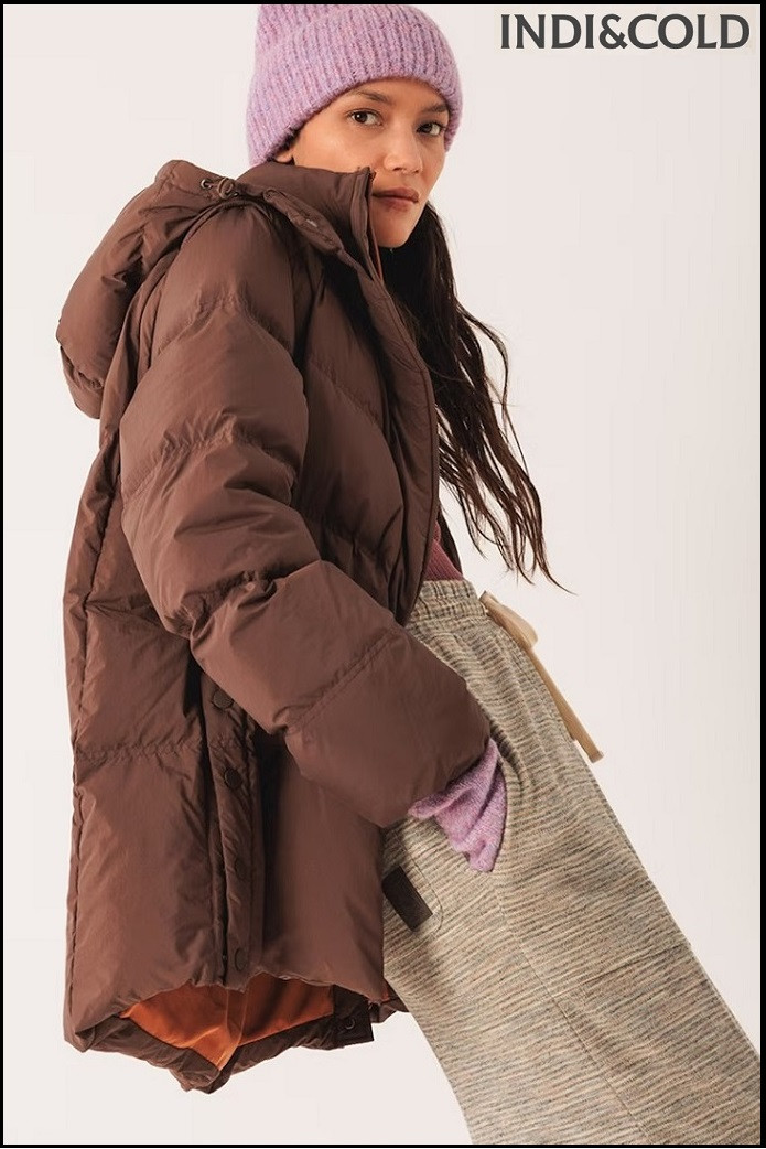 PLUMÍFERO 3/4 PLUMÓN INDI&COLD INDI&COLD