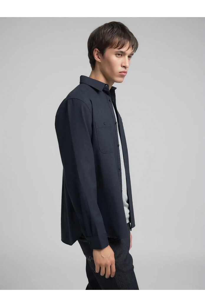 CAMISA CON BOLSILLO DE CREMALLERA REPLAY