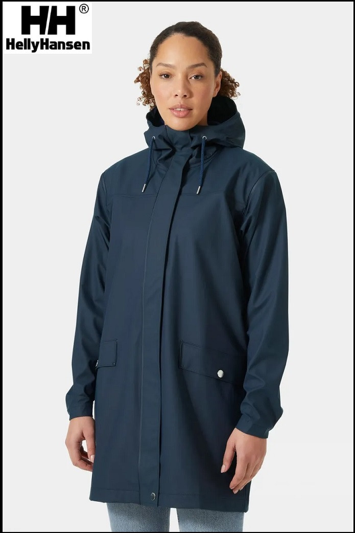 IMPERMEABLE AZUL  MOSS MUJER HELLY HANSEN