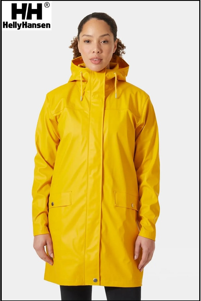 IMPERMEABLE AMARILLO MOSS MUJER HELLY HANSEN