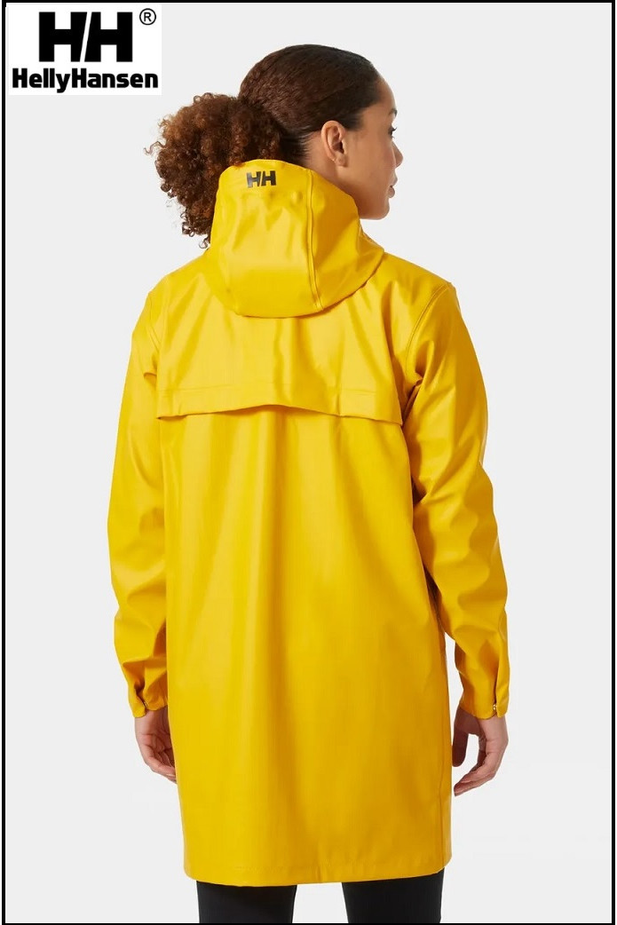 IMPERMEABLE AMARILLO MOSS MUJER HELLY HANSEN