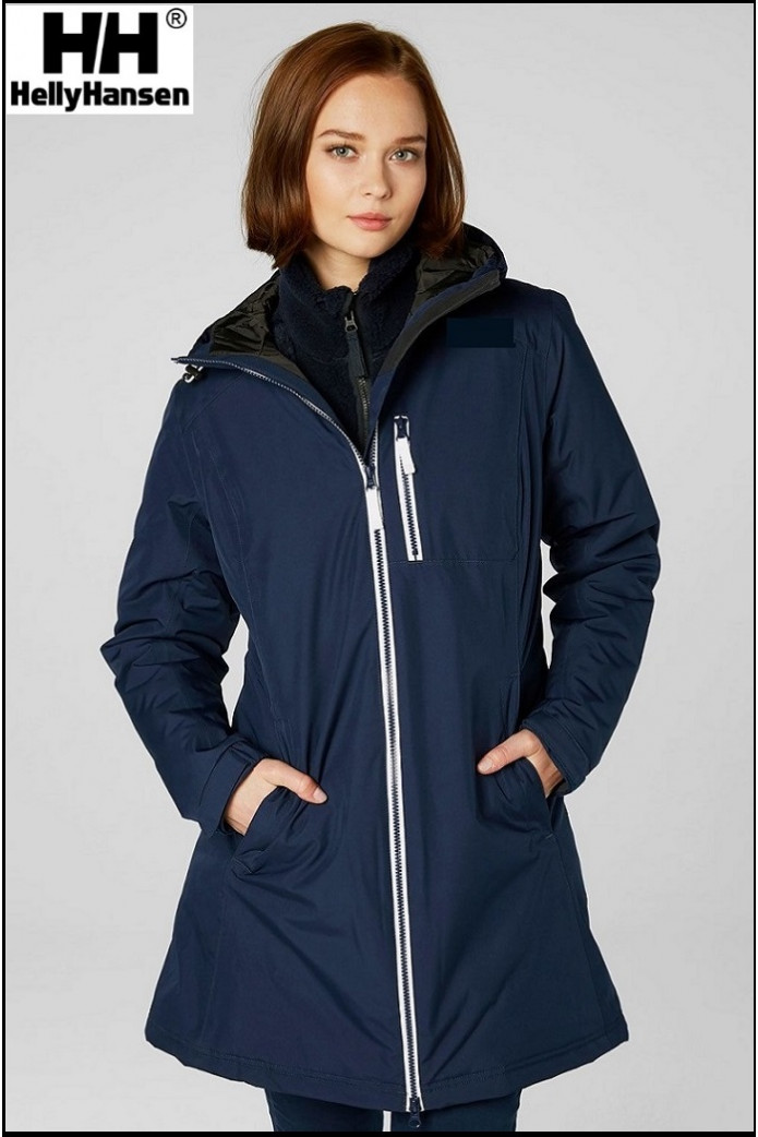 PARKA W LONG BELFAST AZUL HELLY HANSEN