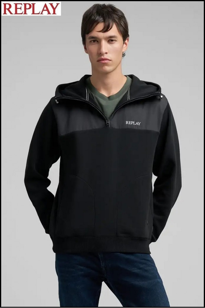 SUDADERA CON CAPUCHA REPLAY