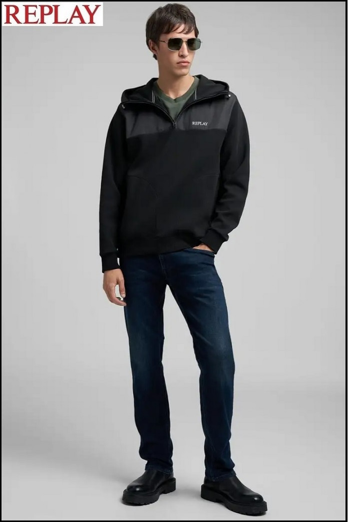 SUDADERA CON CAPUCHA REPLAY