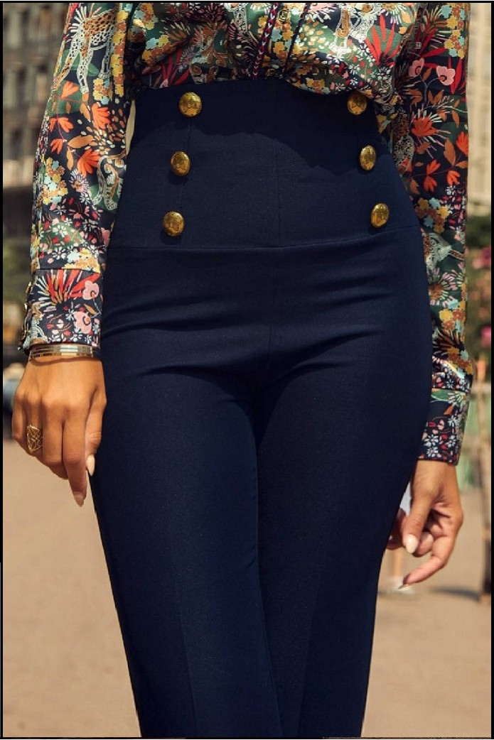 PANTALÓN CELESTINA CAMALEÓNICA BY CAPRICHE